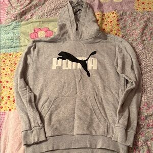 Puma Heather Gray Hoodie